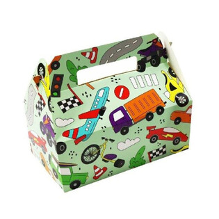 Boîtes Menu Enfant Véhicules - 22,5 x 12 x 9,5 cm (24 pcs)