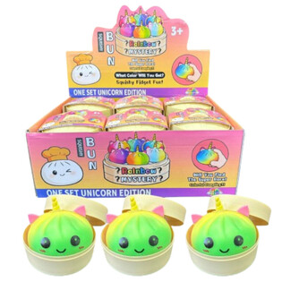 RAGE - Squishy Bun Dumplings GRANDS - &Eacute;DITION LICORNE (8.5 x 8.5 x 7.5 cm) (12 pcs)