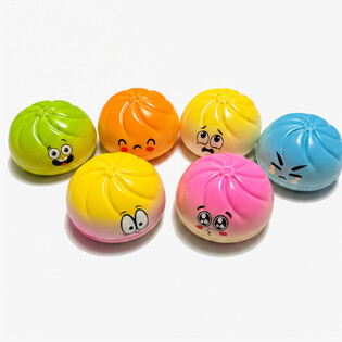 RAGE - Dumplings Squishy G&Eacute;ANT (9 x 9 x 4 cm) - Jouet Fidget Viral 2026 - AVEC CAVALIER (24 pcs)